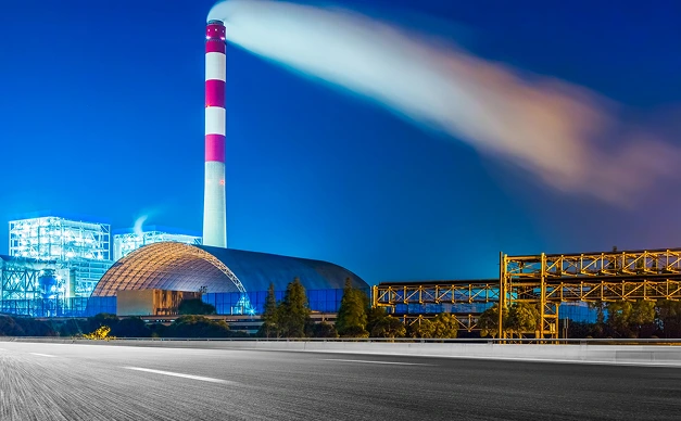 Factory at Night